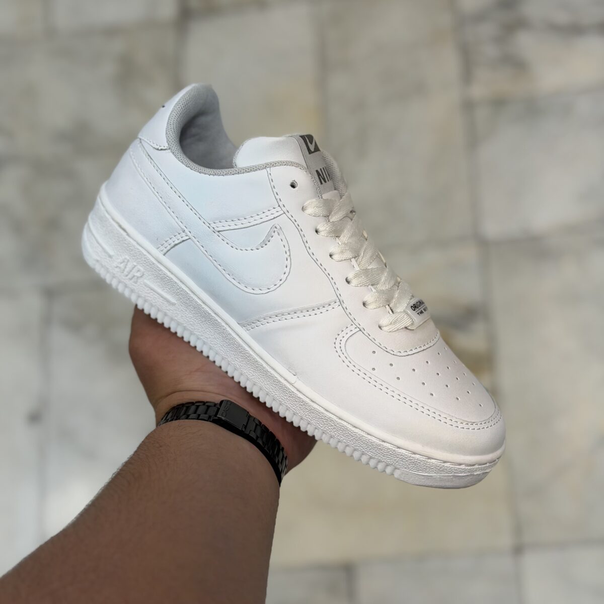 IMG_7749 نایک AirForce1سفید تمام مردانه و زنانه - Image 1